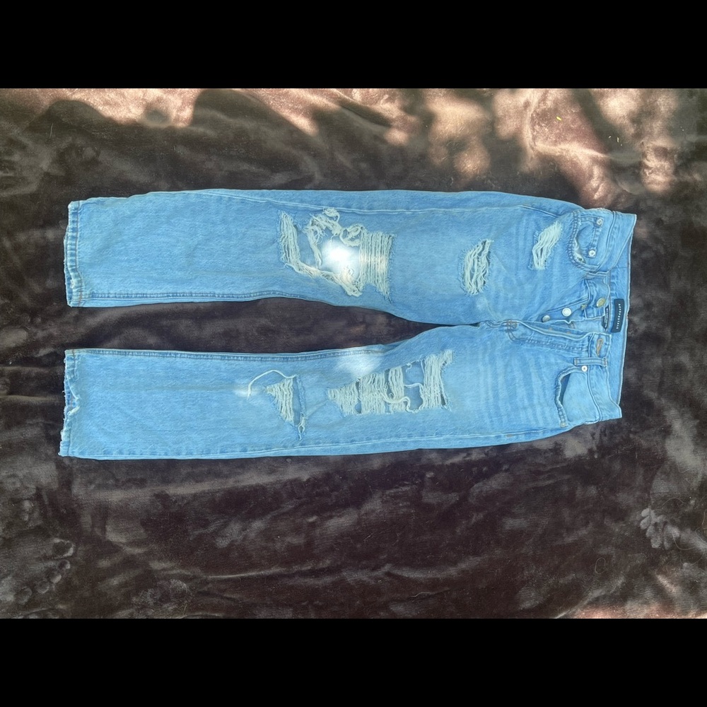 Aeropostale 90s Super High Rise Straight denim jeans